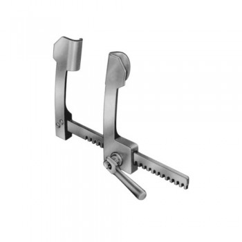 Cooley Rib Spreader For Children Aluminium, Size of Lateral Blades - Spread 21 x 44 mm - 150 mm